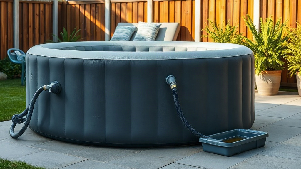 Draining a Lay-Z-Spa Without a Pump: The Garden Hose Method and Where the Water Should Go