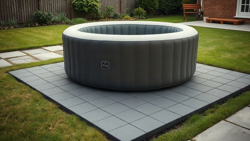 What to Put Under an Inflatable Hot Tub on Grass or a Patio